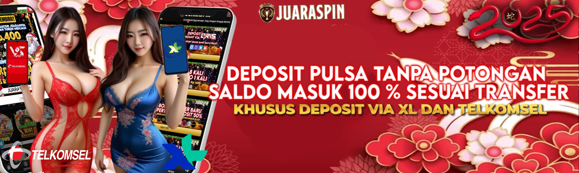 Deposit Pulsa Tanpa Potongan di Juaraspin, Mudah dan Hemat