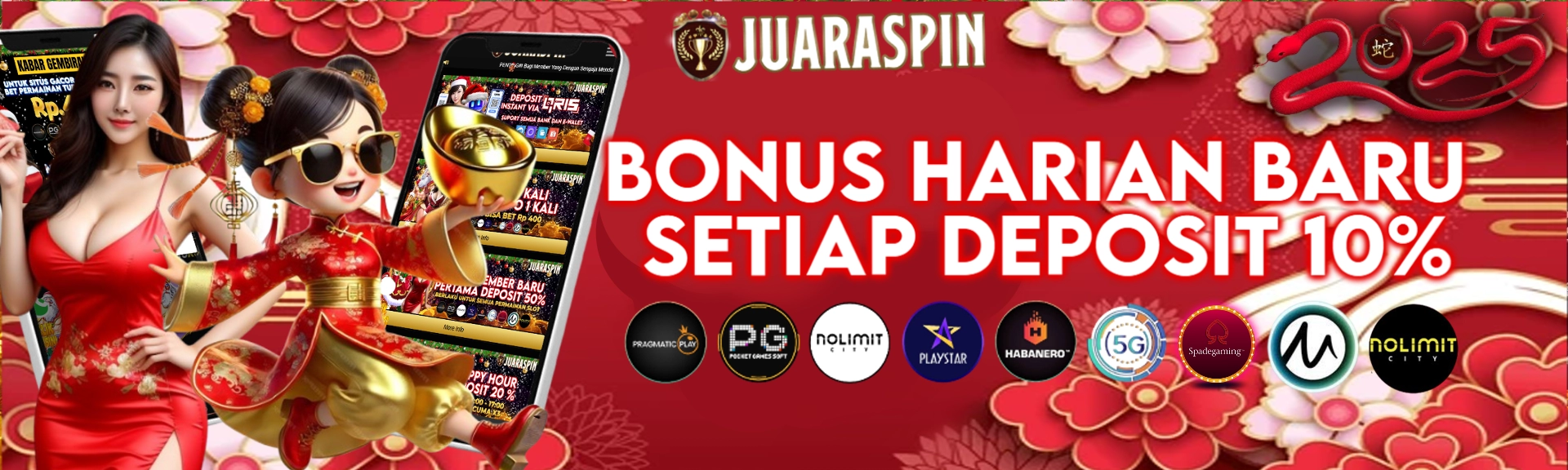 Bonus deposit harian 10%